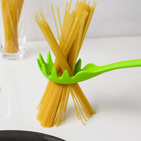 Spaghetti Set 2-teilig bestehend aus 1x Pastalöffel und 1x Faltsieb L von KOCHBLUME®